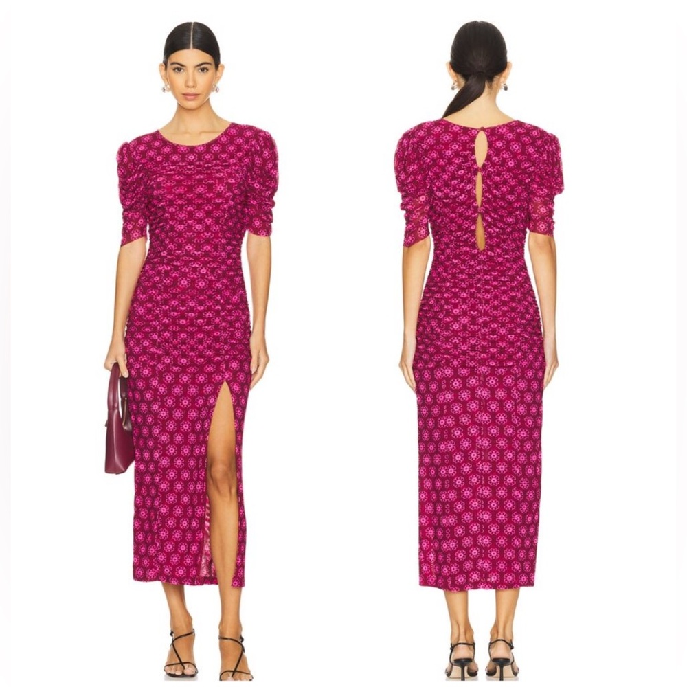 NWOT FREE PEOPLE Briella Midi Dress - Picture 5 of 6